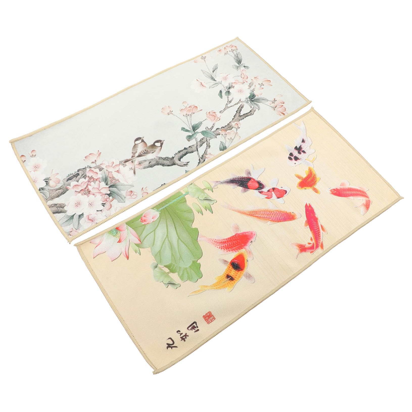 Paños de cocina absorbentes Gatuida con pintura tradicional estilo chino para casas de té