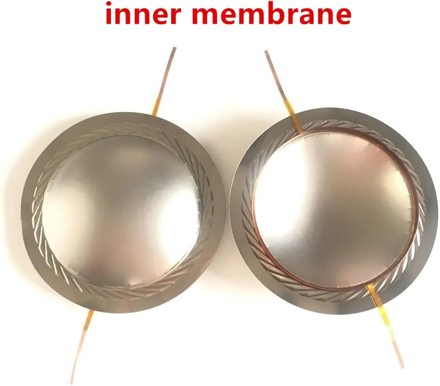 4pcs Diaphragm for DE600, DE610. DE620, Others, 8 Ohm, D-BCMMD600-8(CCAW Round Wire)