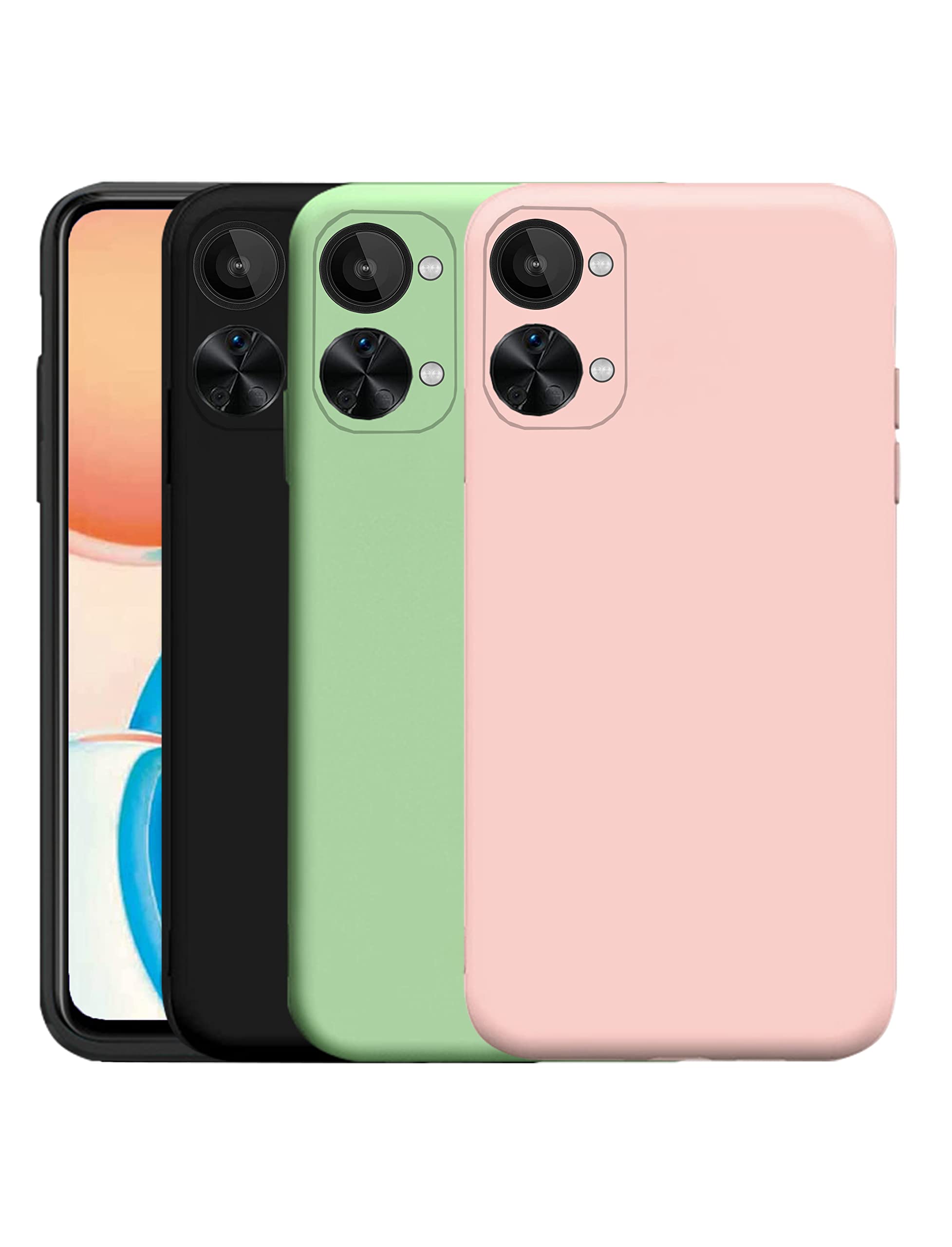 Custodia Silicone Per OnePlus Nord 2T 5G – Trasparente Con Motivi Carini – Morbida TPU Antishock