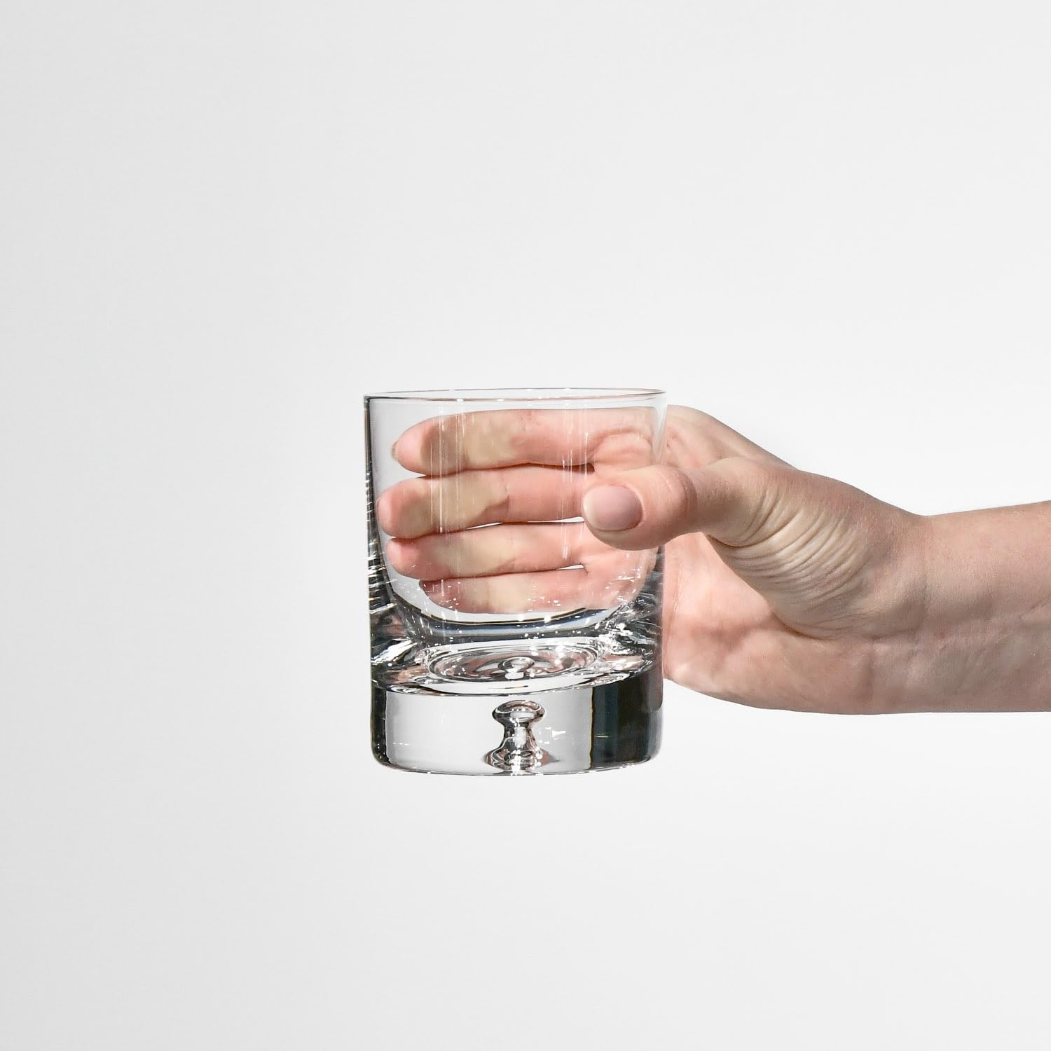 Krosno Set Carafe à Whisky Fjord 950ml + 6 Verres 300ml - Service Verre Cristallin Élégant Cadeau