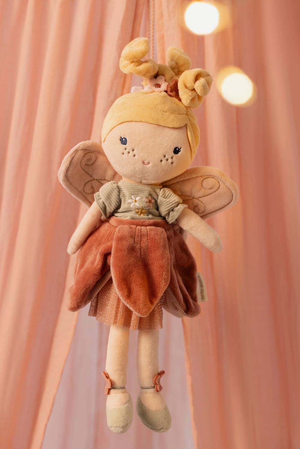 Little Dutch Weiche Stoffpuppe Kuschelpuppe - Fee Mila - 35 cm groß - für Mädchen ab 12 Monate