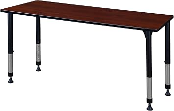 Regency Kee 66 x 30 in. Height Adjustable Classroom Activity Table- Cherry