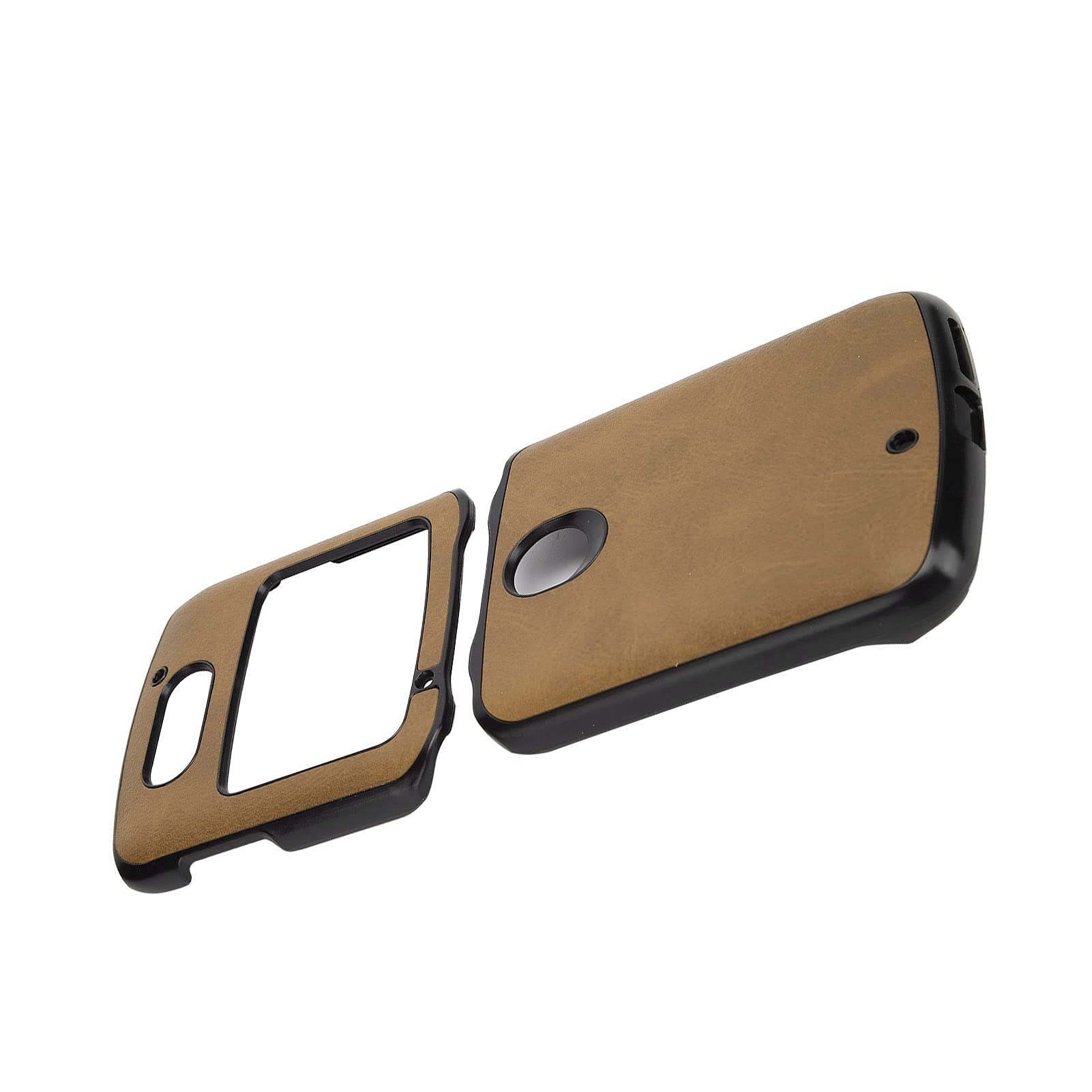 Wakects Fodero in Pelle per Razr 5G 2020, Marrone (BROWN)