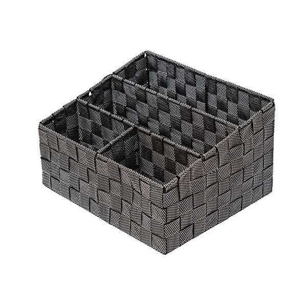 Honey-Can-Do Mail and File Desk Organizer, Salt/Pepper, Drawer - Image 4