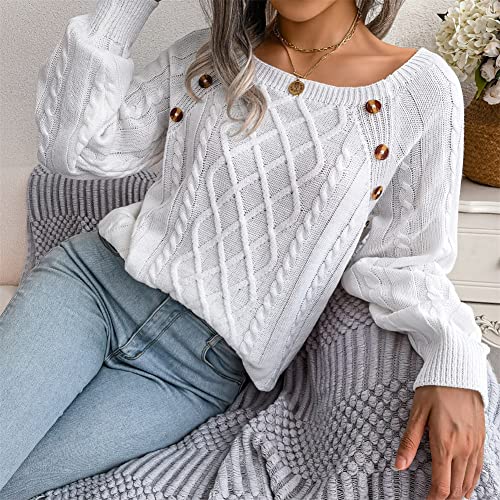 Image of JUNBOON Women's Casual Leopard Print Knitted Pullover Sweaters Long Sleeve Crew Neck Jumper Tops
