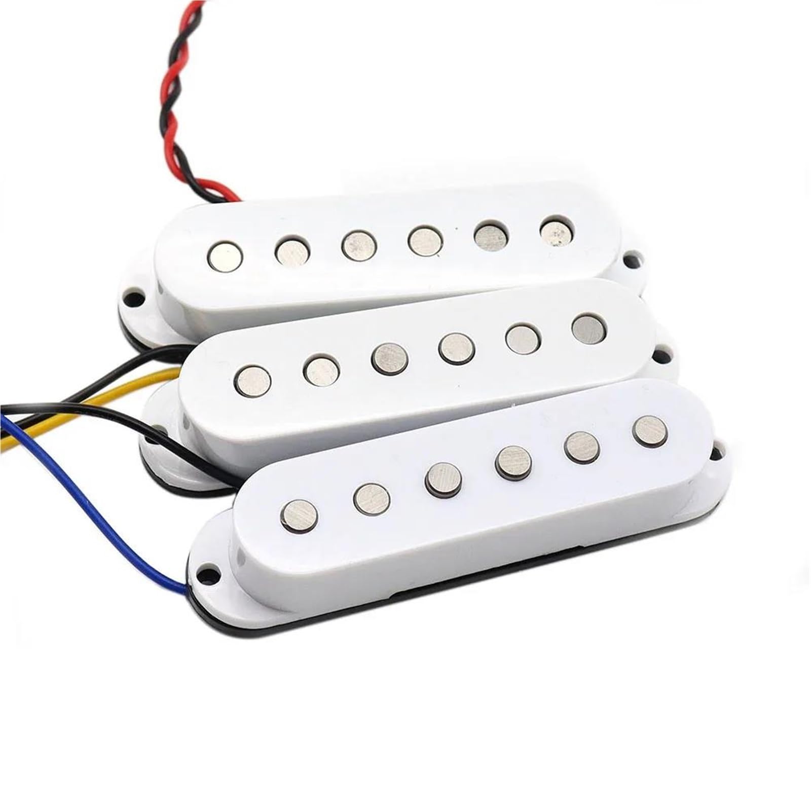 Pastilla De Guitarra Eléctrica Profesional Pastillas De Guitarra De Bobina Simple Para Guitarra | Alnico SSS 50 50 52mm para Guitarra Eléctrica