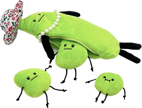 Family Plush - Soft Funny Plush Figures | Cozy Stuffed Animal Toy for Kids, Boys, Girls, Adults | Anime Plushh Doll - Cute Birthday Gift & Room Decoration