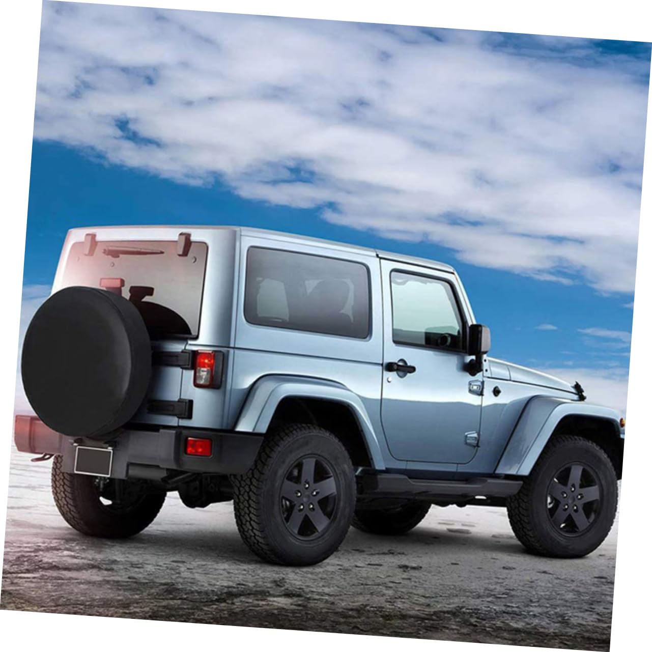 Zerodeko 5 Piezas Funda Repuesto de Caravanas Cubierta y Resistente UV Accesorio de Protección Neumáticos de Camper y RV