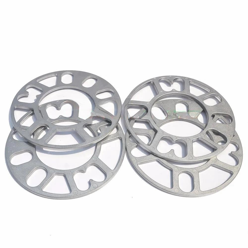 Separador Ruedas Vehículo 2 Uds 4x100 4x114,3 5x100 5x108 5x114,3 5x120 Cuñas Espaciadoras De Rueda 3mm 5mm 8mm 10mm Adaptadores De Cubo De Neumático(10mm)