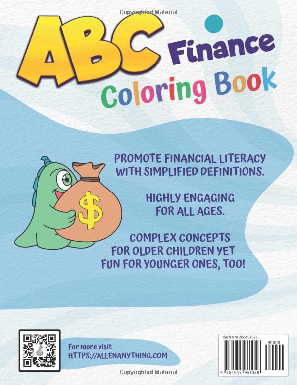 ABC Finance Coloring Book: Family's First Financial Literacy Book - Image 2