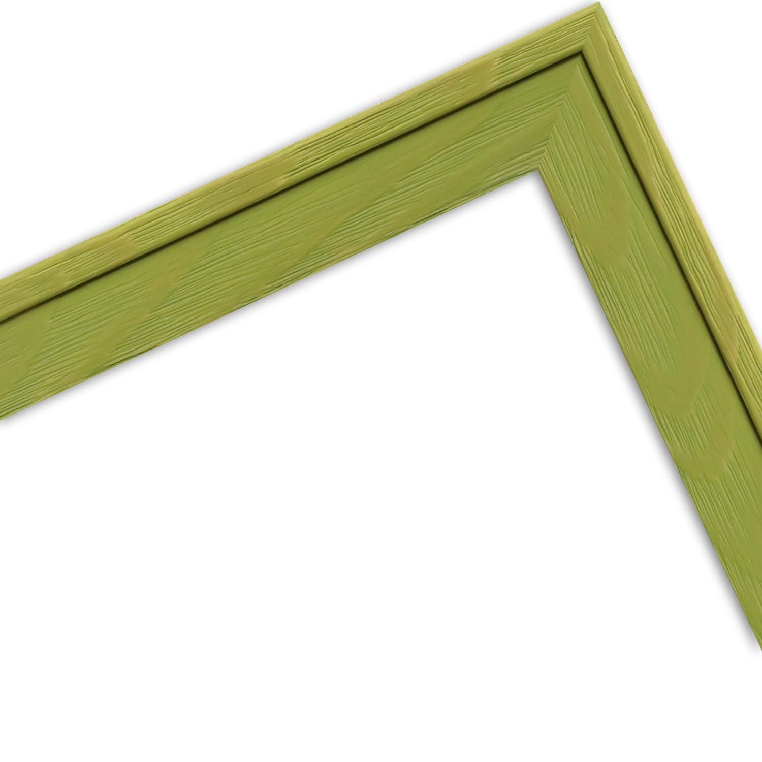 WANDStyle H120 Children's Room Picture Frame for Children's Drawings DIN A4 21 x 29.7 cm Modern Wooden Frame Green Grained Made in Germany - Image 4