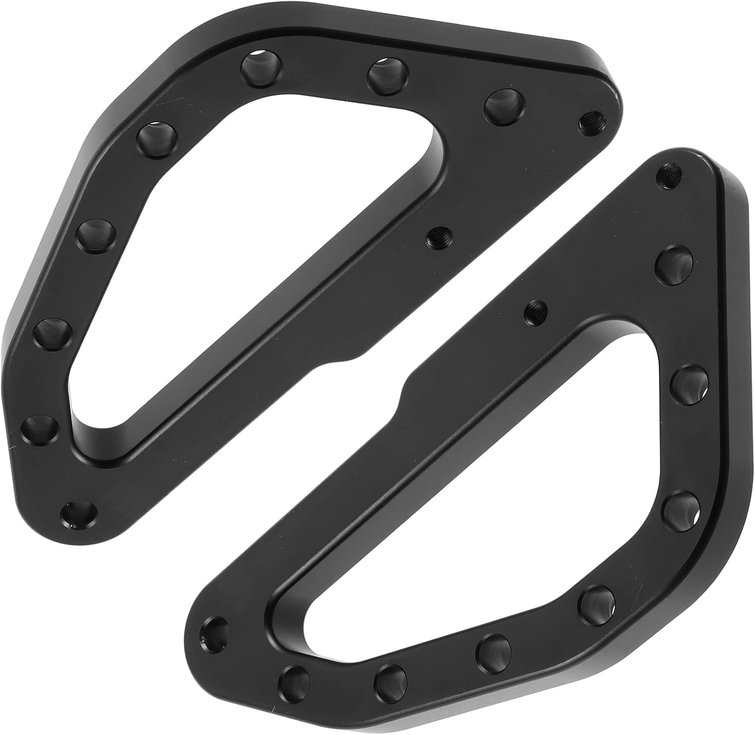 X AUTOHAUX 1 Set Front Grab Handles Aluminum Alloy UTV Grab Handle Kit for Can Am X3 & X3 Max Black