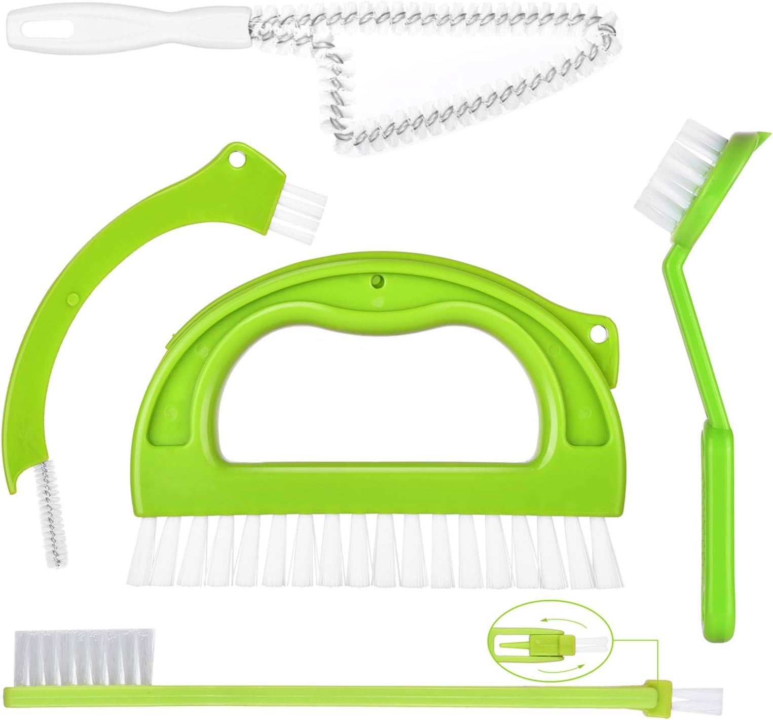 Cleaner Brush, Great Use for Cleaning Shower, Floors, Window, Bathroom, Kitchen
