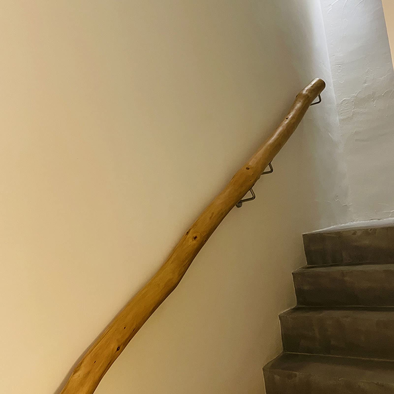 Rampe D'escalier En Bois De 91 Cm, Support Mural De Sécurité