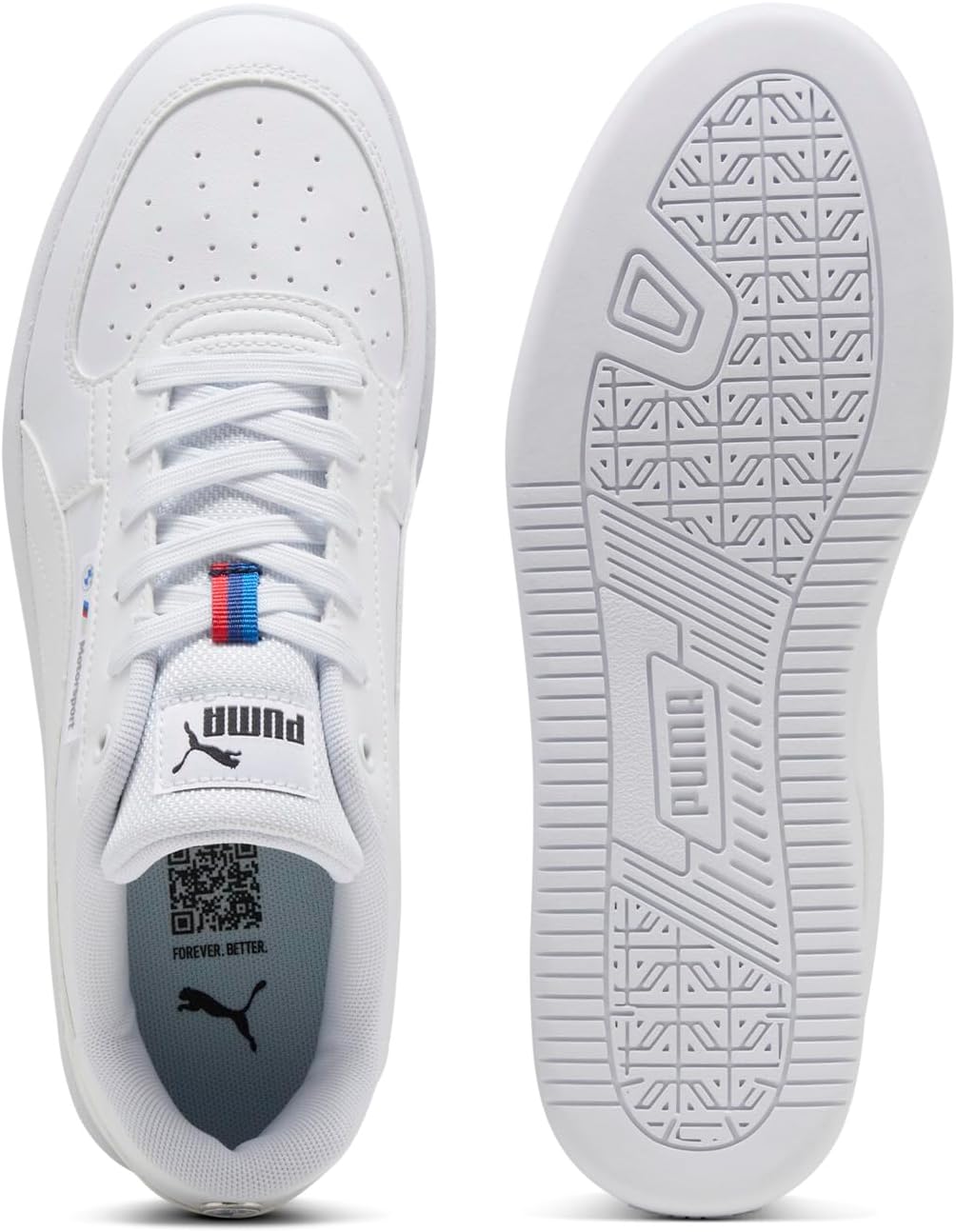 PUMA Mens BMW MMS Caven 2.0 Sneakers Shoes Casual - Black - Image 6