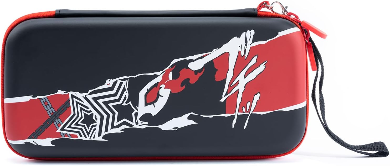 Carrying Case for Nintendo Switch/Switch OLED,Hard Shell Protective Portable Travel Carry Case with 20 Game Card Slots,Hardshell Storage Case fit Switch Console & Game Accessories (Persona 5)