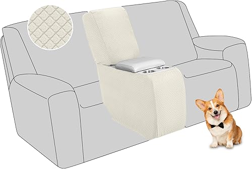 Miniatura 13 de ALIECOM Fundas impermeables para sofá seccional reclinable para sofá seccional reclinable elástico en forma de L, fundas de esquina lavables de