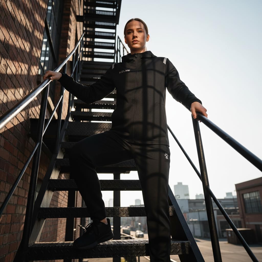 KELME Chaqueta De Chándal Road Negro