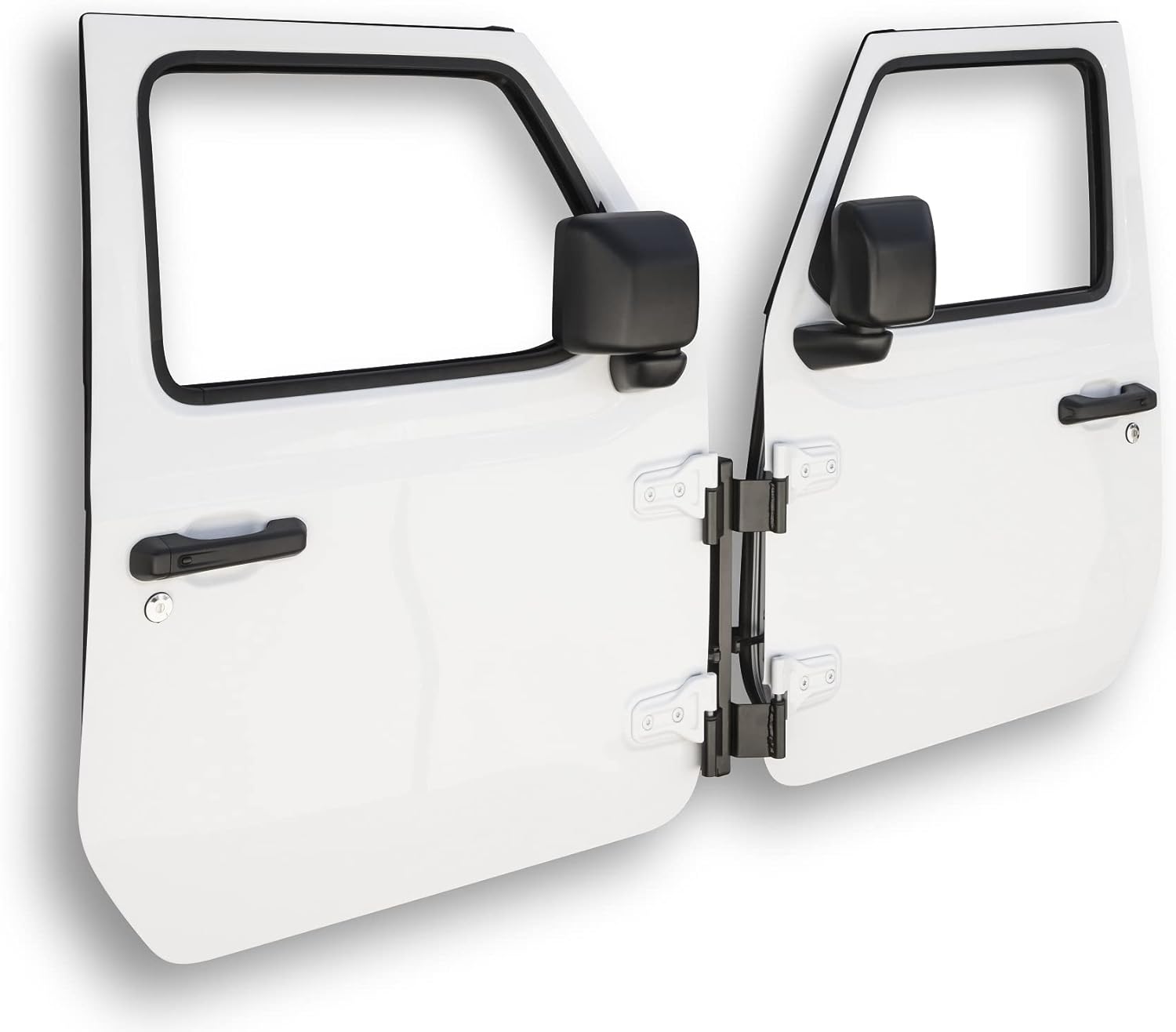 Surco ADH1002 Deluxe Wall Mount Door Storage Hanger - Compatible with Jeep Wrangler YJ, TJ, JK, and JL Front and Rear Doors