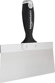 Amazon Basics 8" Soft Grip, Stainless Steel Tape Knife with Hammer End