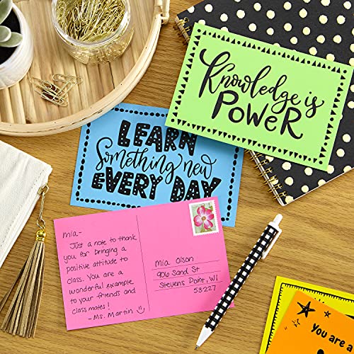 Astrobrights Mega Collection, Colored Paper, Neon Pink, 625 Sheets, 24 Lb/89 Gsm, 8.5" X 11 - More Sheets! (91673) #TOP2