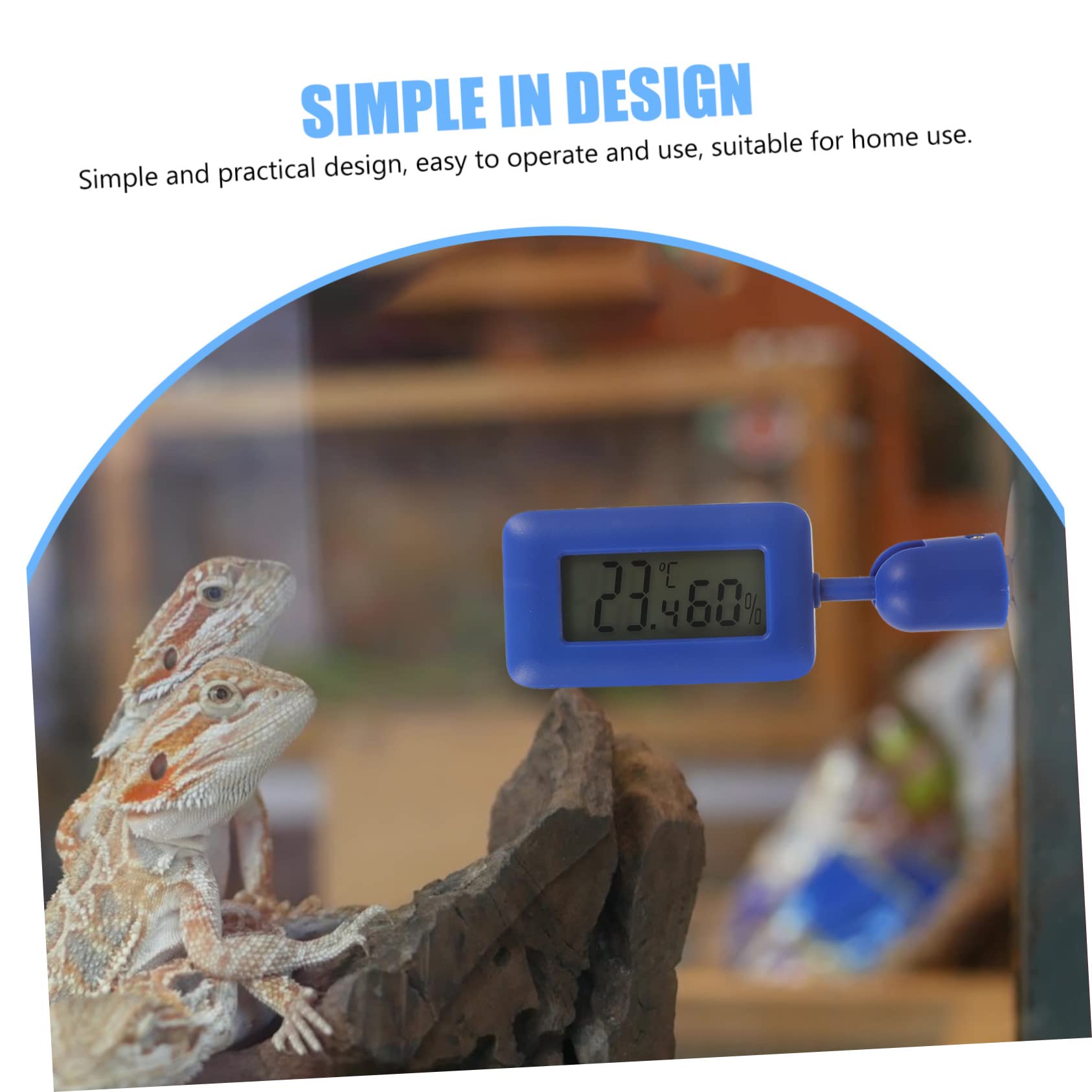 Yardwe 4piezas Digital De Reptiles De Succión y Medición Precisa De y Para Terrarios y