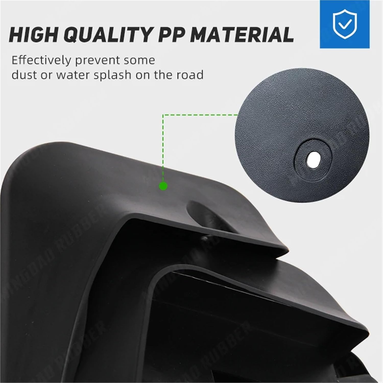 Car Mud Flaps Splash Guards Mudguards Mud Flap Compatible with Fender Mudflaps Accessories Compatible with VW T-Cross 2018 2019 2020 2021