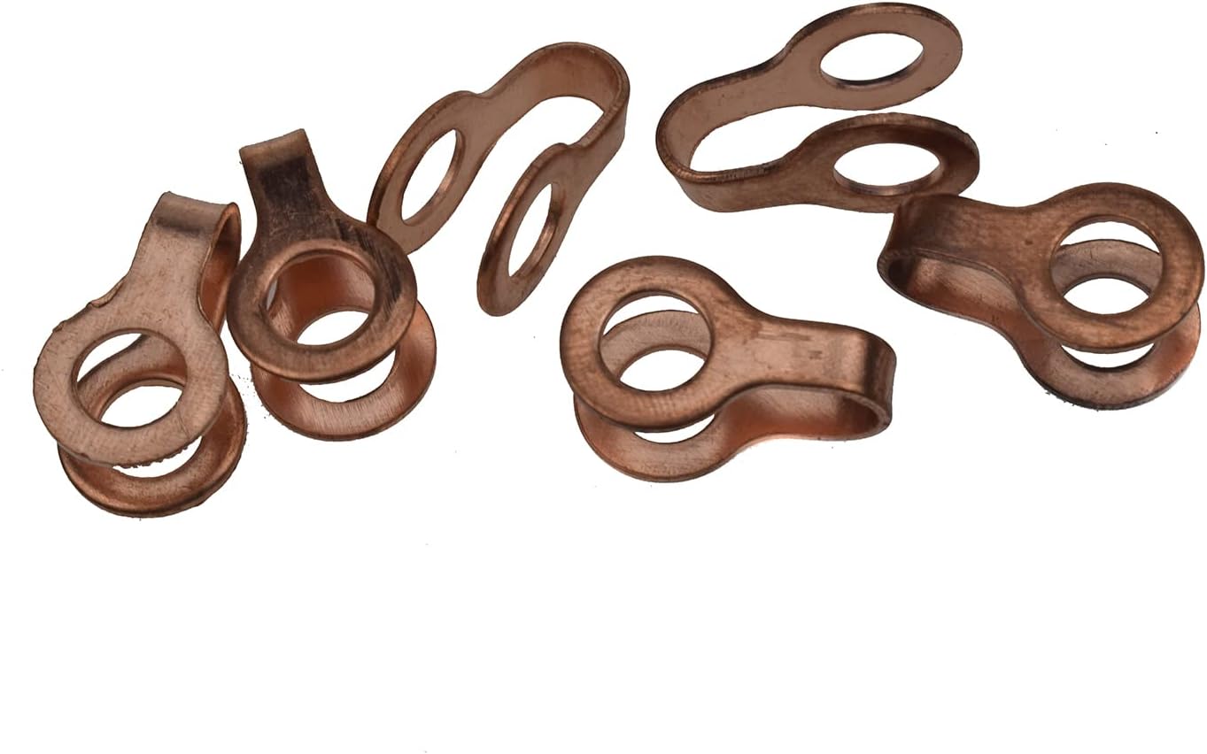Fuel Injector Install Bolt Copper Seal Gasket Kit for Dodge Cummins Ram 12V 6BT