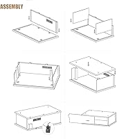 Vista 6 de Vitrina de diorama de coche fundido a presión a escala 1/24 con cubierta acrílica transparente e iluminación LED para modelos de automóviles