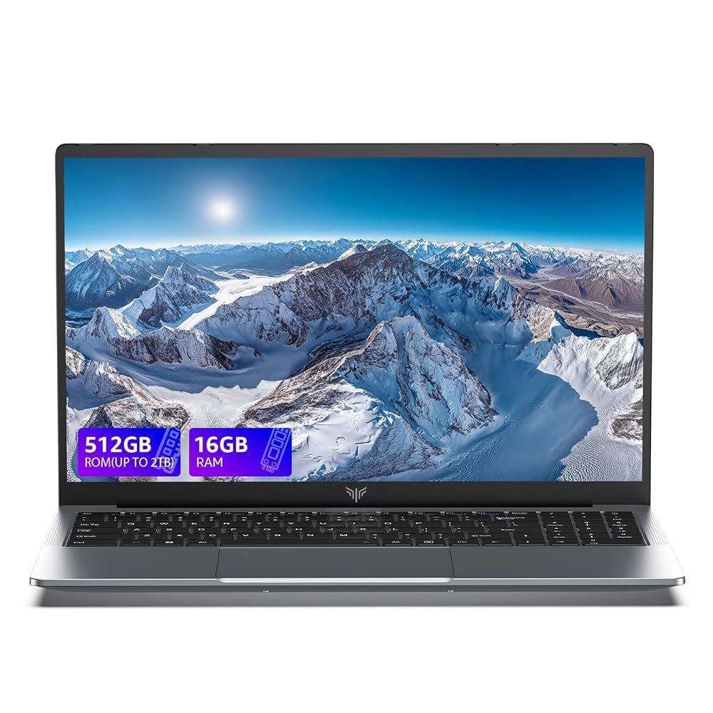ACEMAGIC PC Portatile 15,6" FHD,AMD Ryzen Embedded R2544,Jusqu'à 3.7Ghz,RAM 16 Go, SSD 512 Go, AMD Radeon Graphics,Apprendre Laptops