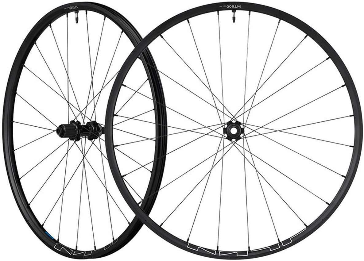 SHIMANO MT600-B-29 REAR WHEEL 24H CLINCHER BLACK CL DISC