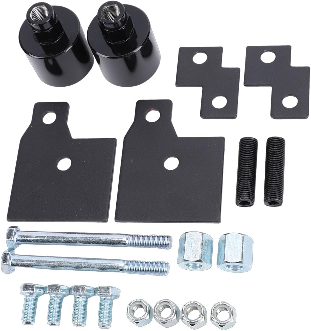 2 Inch Full Suspension Lift Kit, Front and Rear Rise Mount Brackets Replacement for Polaris Sportsman 500 570 600 700 800 1999-2025, with On Design for Easy Installa