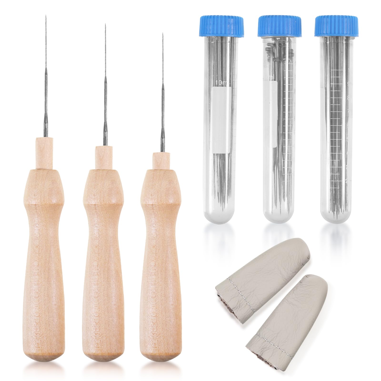 tlidfgeo Felting Needle Set, Felting Wool Needles, Felting Needles for Dry Felting with Needles in 3 Sizes