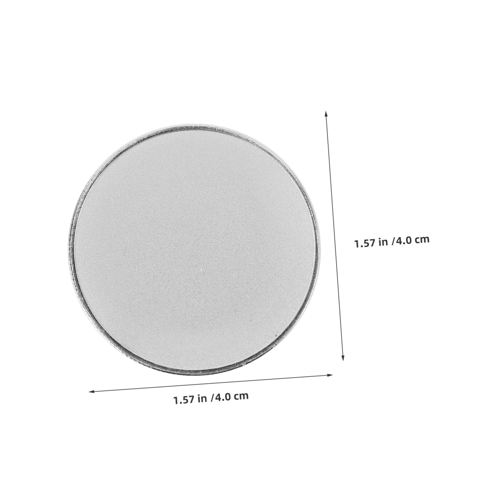 Leere Gedenkmünzen zum Gravieren, Runde 40mm Selbstgemacht Bastelmünzen