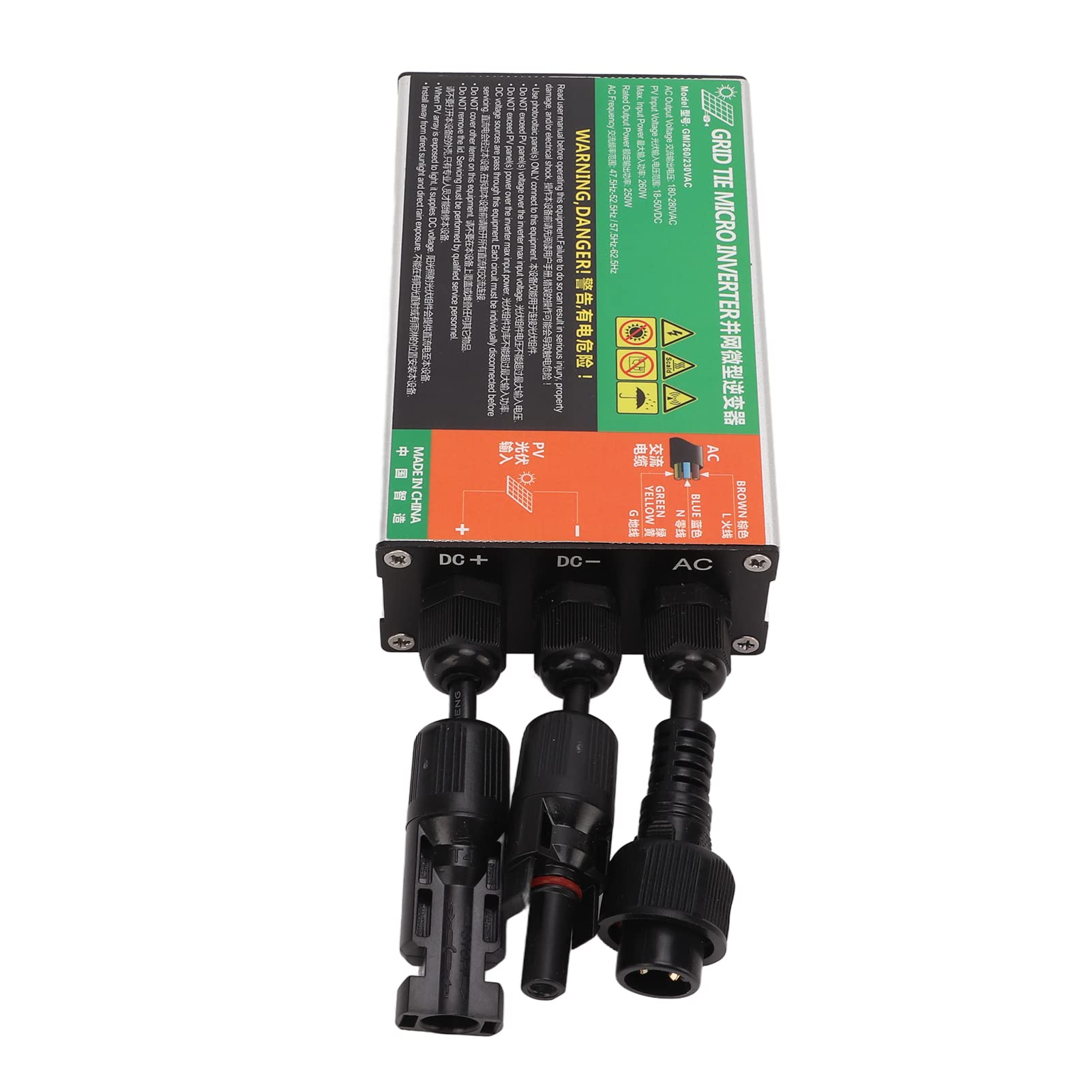 260W 230V MPPT Solar Inverter Sinusoidale Inverter Grid Tie Inverter per Piccoli Sistemi Solari