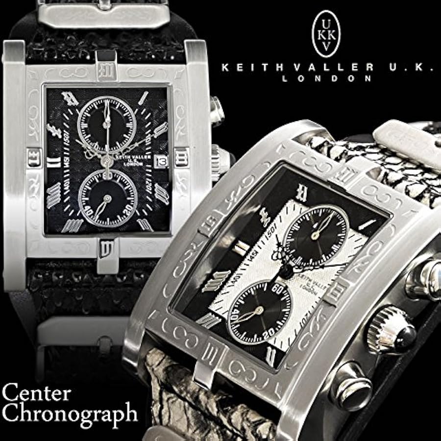 Amazon.co.jp: [KEITH VALLER]キース・バリー 腕時計 クロノグラフ  