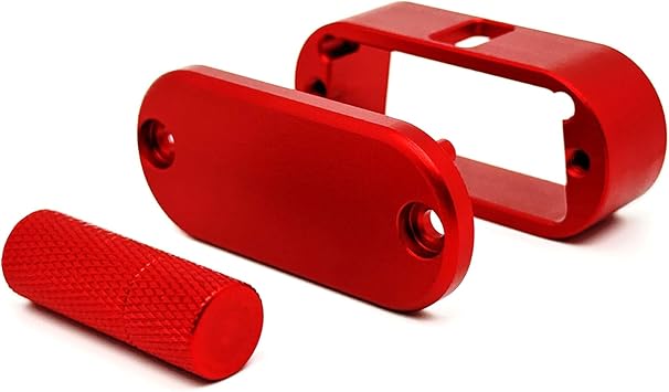 JUTA OBD2 Lock PRO Aluminum Alloy Material OBDII Socket Locking Device Vehicle OBD Port Protection - Red