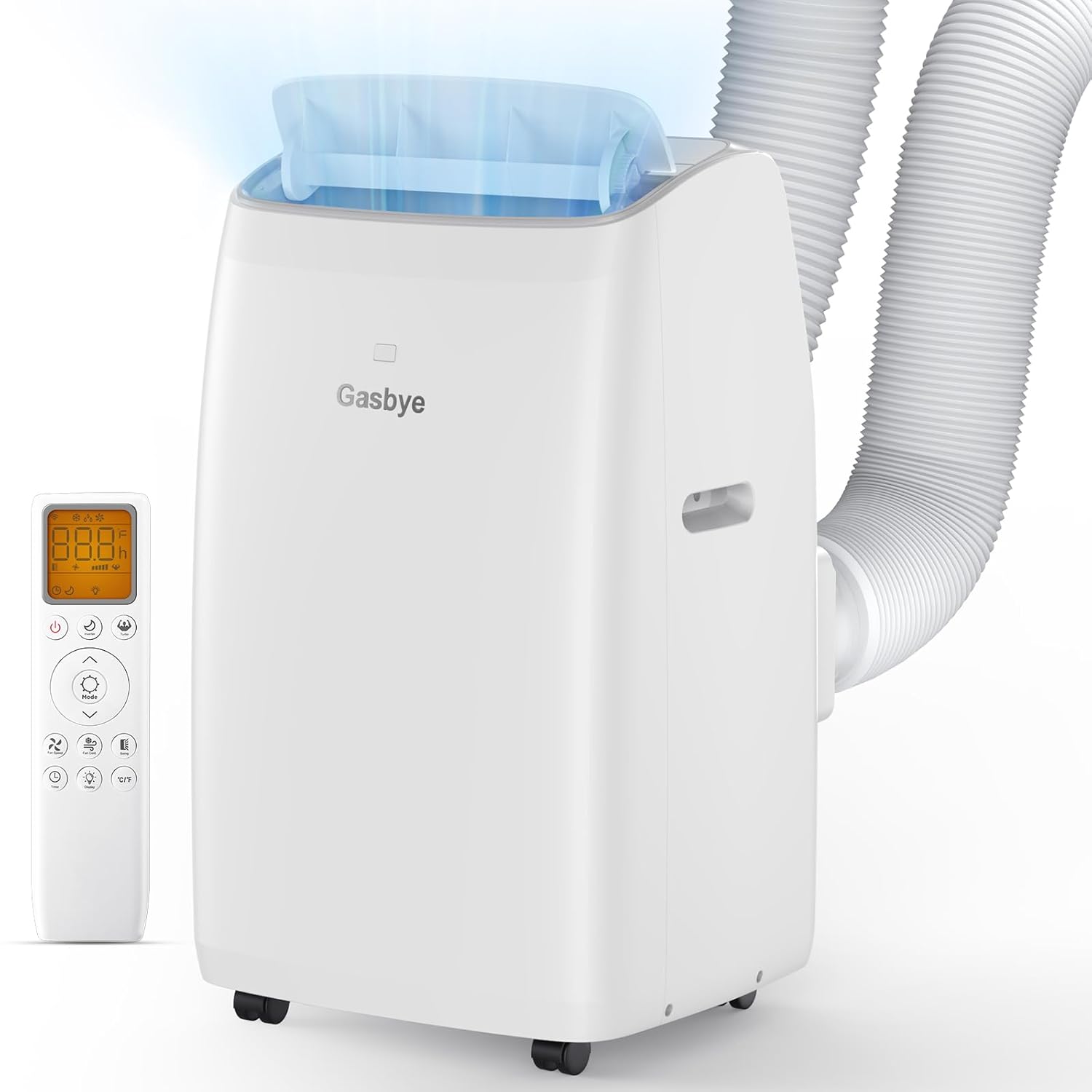 Dual Hose Portable Air Conditioner 2026 Upgraded Full DC Inverter Compressor Energy-Saving 13 6 CEER Low Noise 45dB