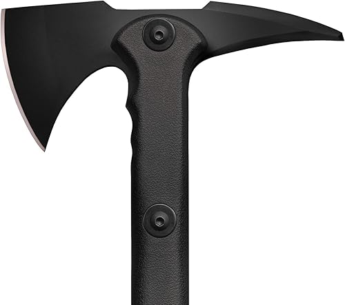 Miniatura 5 de Cold Steel - Hacha de supervivencia Tomahawk de acero forjado, ideal para campamento, supervivencia, exteriores y para cortar madera, Negro, talla