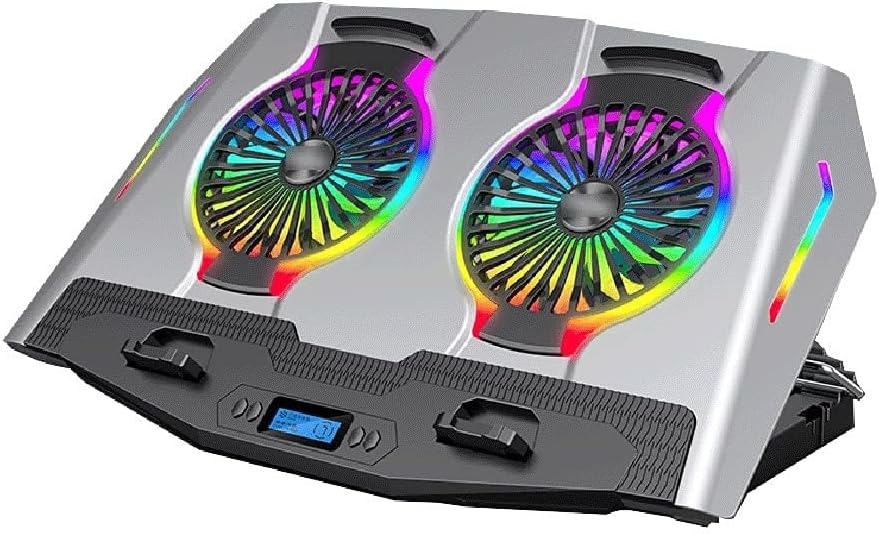 PC Cooling Stand, Laptop Cooling Stand, Quiet, PC Cooler, Gaming Laptop Cooling Pad Portable Laptop Cooler Color 2