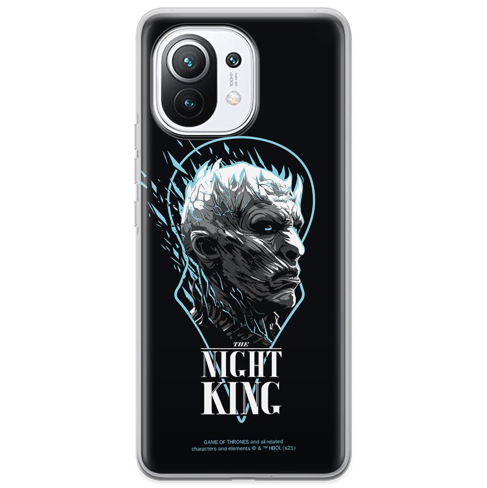 ERT GROUP mobile phone case for Xiaomi 11 original and officially Licensed Game of Thrones pattern 001 optimally adapted to the shape of the mobile phone