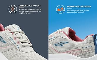 ASIAN Women's Cute Running Shoes,Walking Shoes (Black,Pink, numeric_5)