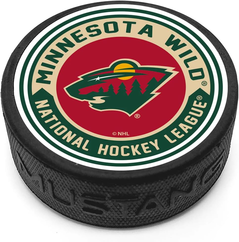 Minnesota Wild Puck - Arrow
