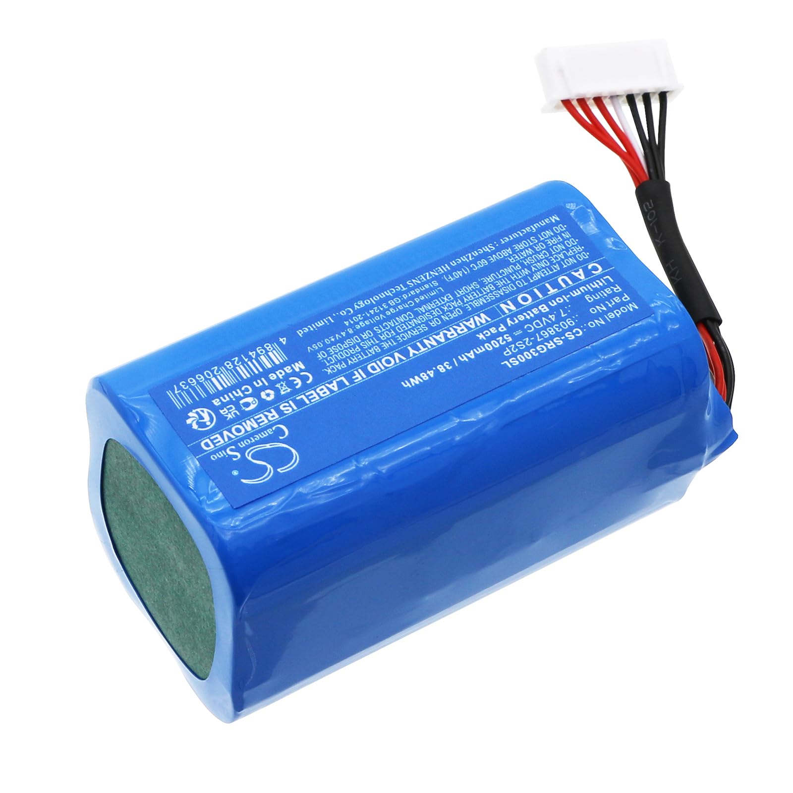 TECHTEK Batteria 5200mAh compatibile con [Sony] SRS-XG300 sostituisce 903867-2S2P