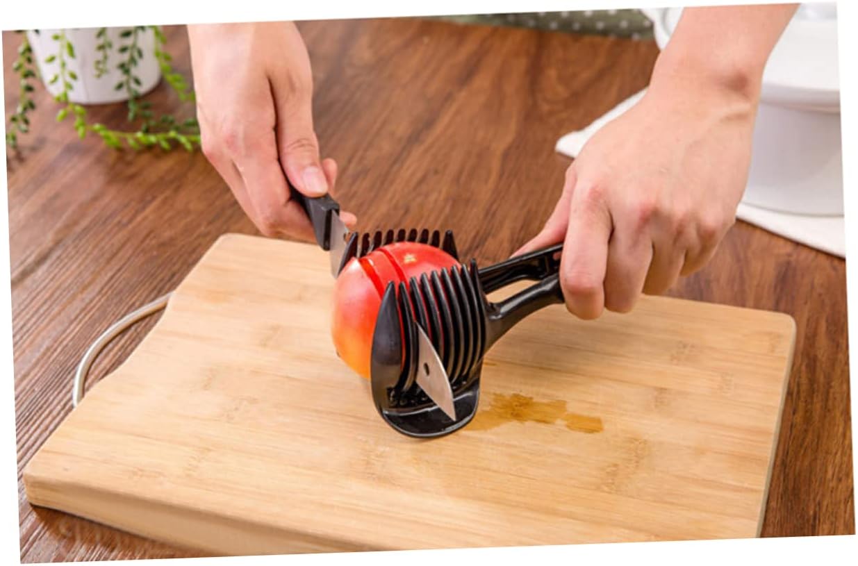 Handheld Tomato Slicer Holder Multipurpose ABS Clamp Tool