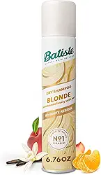 Shampoo a seco Batiste Blonde para cabelos loiros e claros 200ml Remove Oleosidade