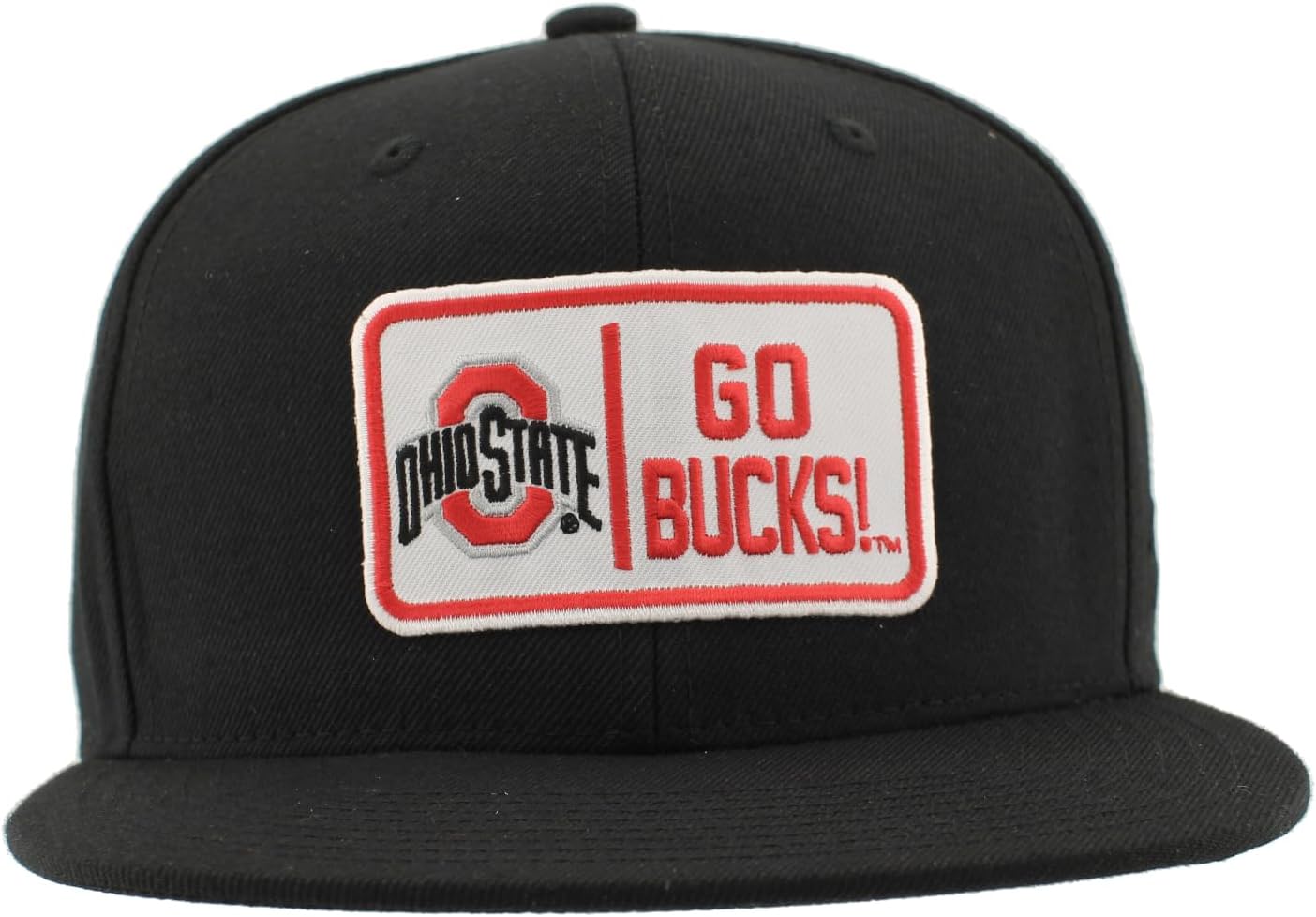 ZHATS Standard NCAA Officially Licensed Hat Flat Snapback Z11 Defer Black, One Size - Image 2