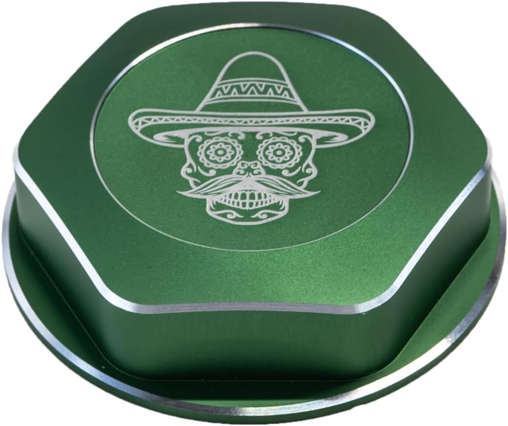 El'Braaapo Gas Cap for Polaris and ATVs - Sleek Green Upgrade