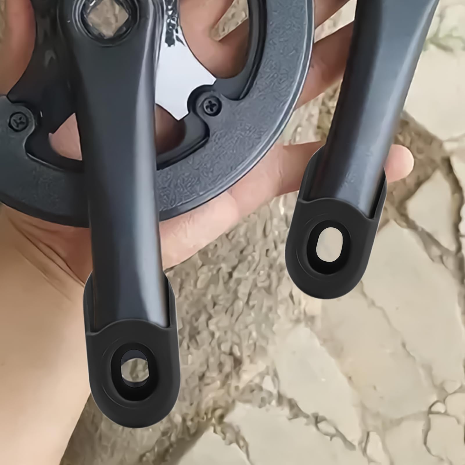 Protector De Biela Para Ciclismo - Juego De 2 Protectores De Silicona Para Bielas