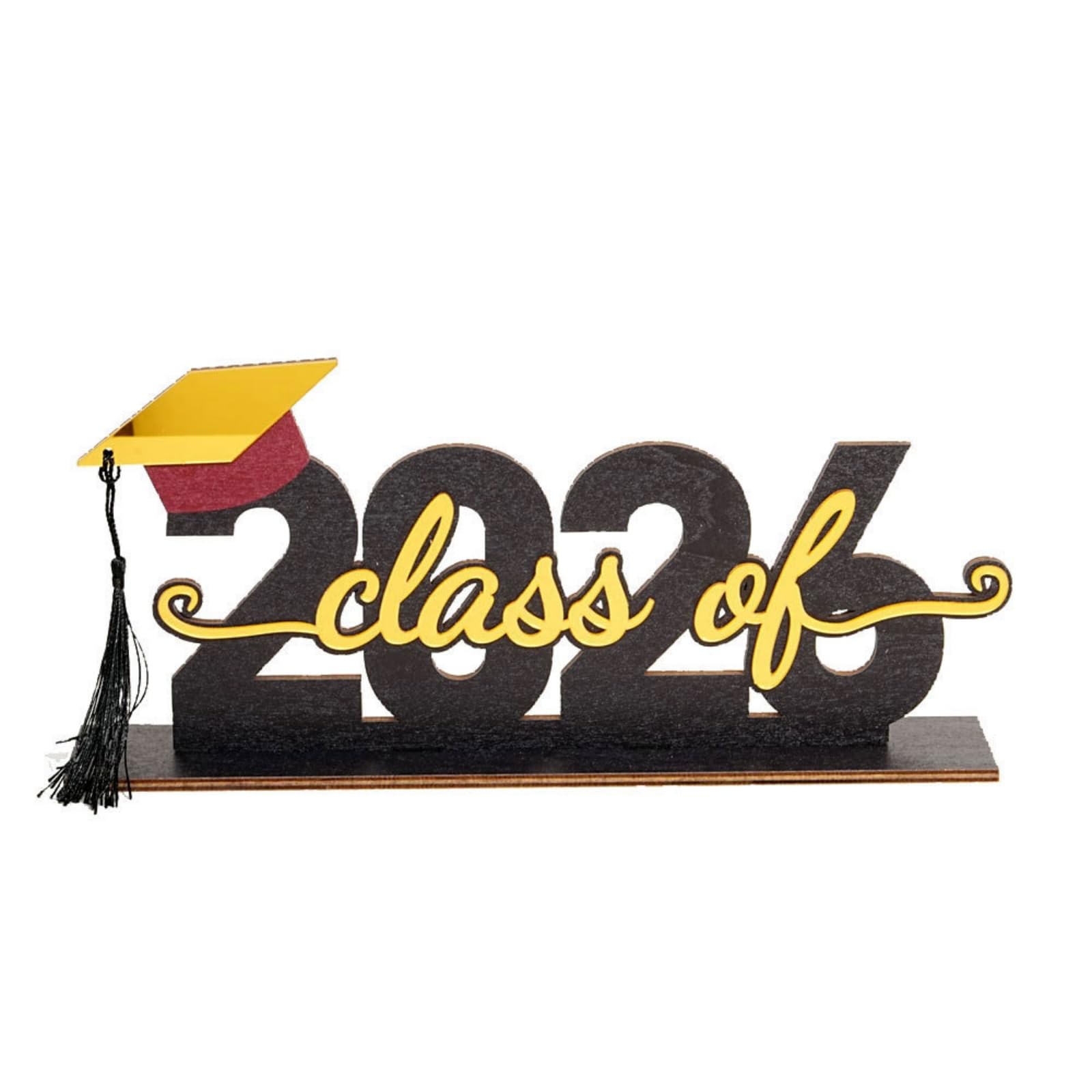 Class of 2026 Wooden Table Centerpieces Graduate Signs for Graduation Parties Favor 2026 Decorations Decoration